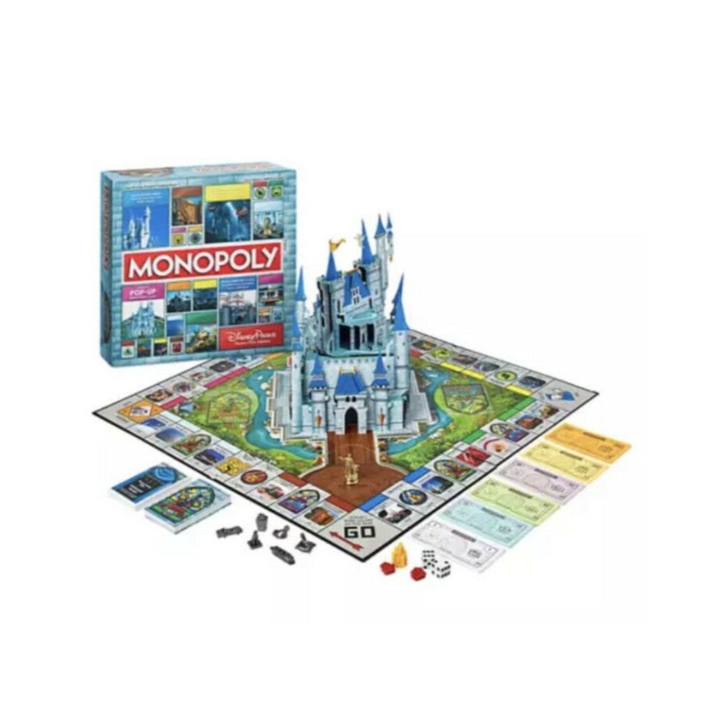 2020 Disney Parks Theme Park Edition Monopoly Game